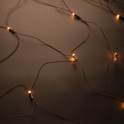 Brilagi - LED Venkovní  závěs 160xLED 7x2m IP44 teplá bílá