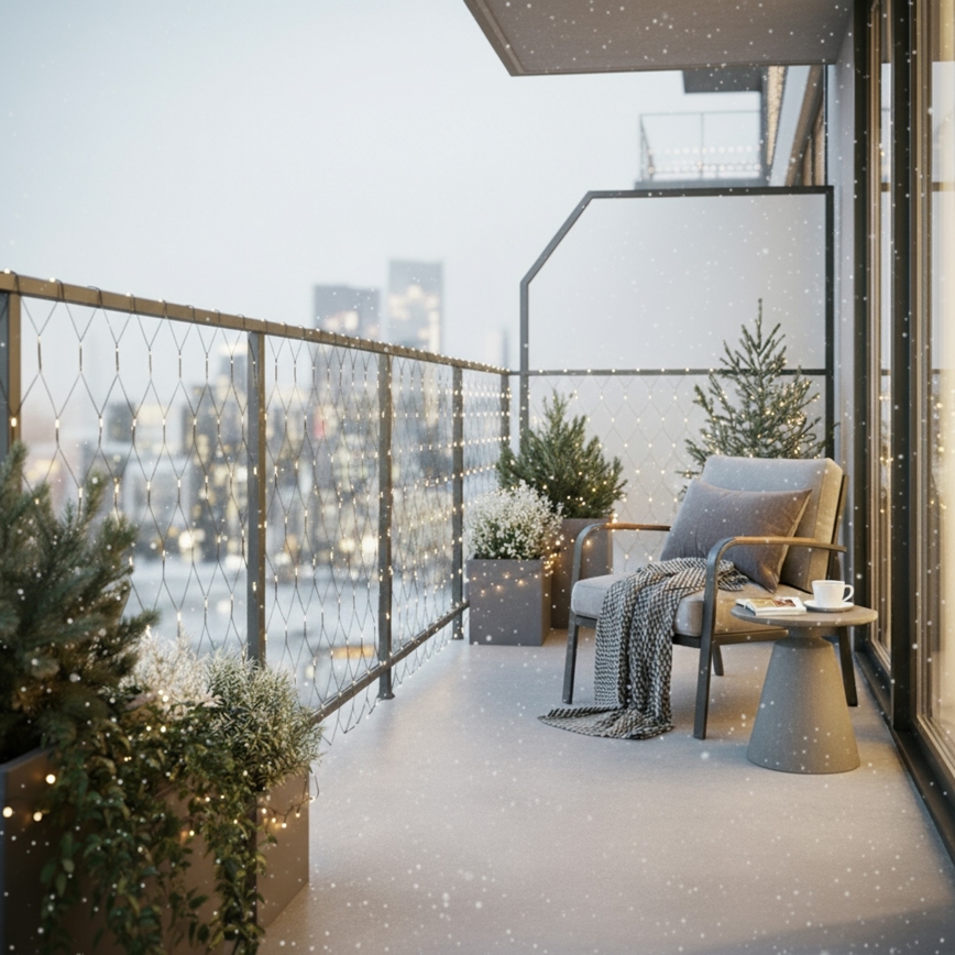 Brilagi - LED Venkovní  závěs 160xLED 7x2m IP44 teplá bílá