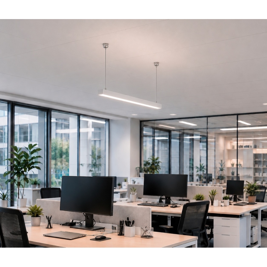 Brilagi - LED Závěsné svítidlo FULLDAY LED/10/15/20W/230V 2700/4000/6000K 60 cm bílá