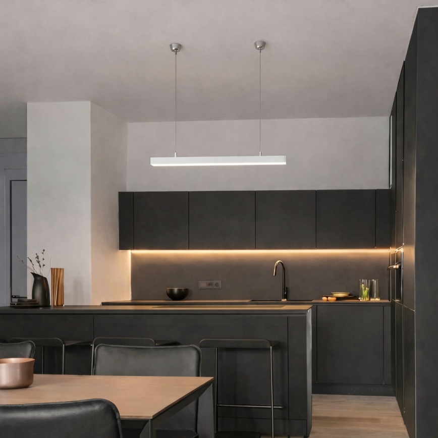 Brilagi - LED Závěsné svítidlo FULLDAY LED/10/15/20W/230V 2700/4000/6000K 60 cm bílá