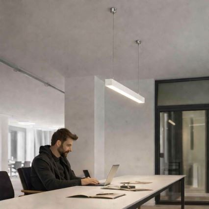 Brilagi - LED Závěsné svítidlo FULLDAY LED/10/15/20W/230V 2700/4000/6000K 60 cm bílá