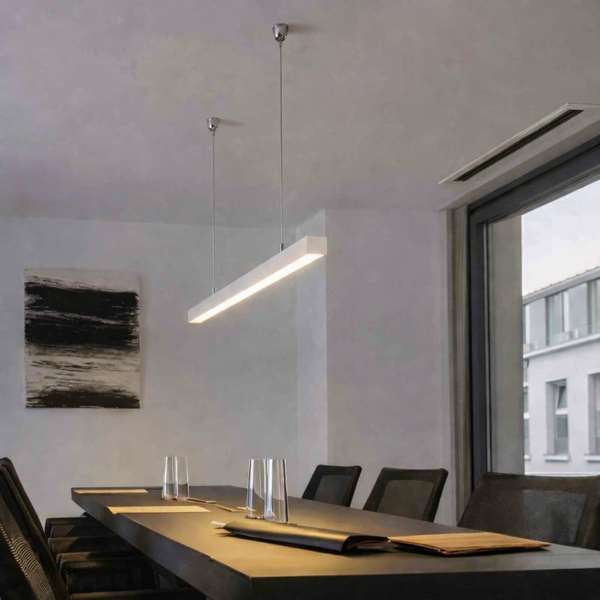 Brilagi - LED Závěsné svítidlo FULLDAY LED/20/30/40W/230V 2700/4000/6000K 120 cm bílá