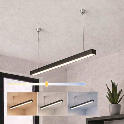 Brilagi - LED Závěsné svítidlo FULLDAY LED/20/30/40W/230V 2700/4000/6000K 120 cm černá