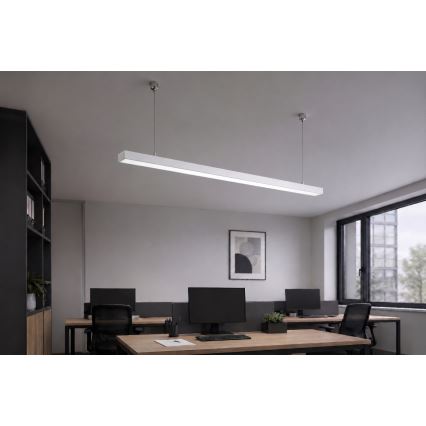 Brilagi - LED Závěsné svítidlo FULLDAY LED/30/40/50W/230V 2700/4000/6000K 150 cm bílá