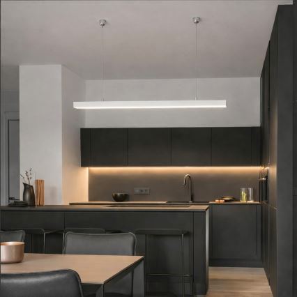 Brilagi - LED Závěsné svítidlo FULLDAY LED/30/40/50W/230V 2700/4000/6000K 150 cm bílá