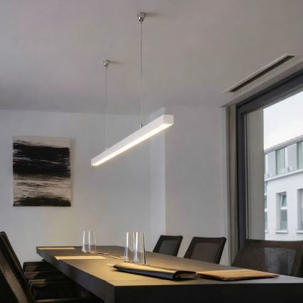 Brilagi - LED Závěsné svítidlo FULLDAY LED/30/40/50W/230V 2700/4000/6000K 150 cm bílá