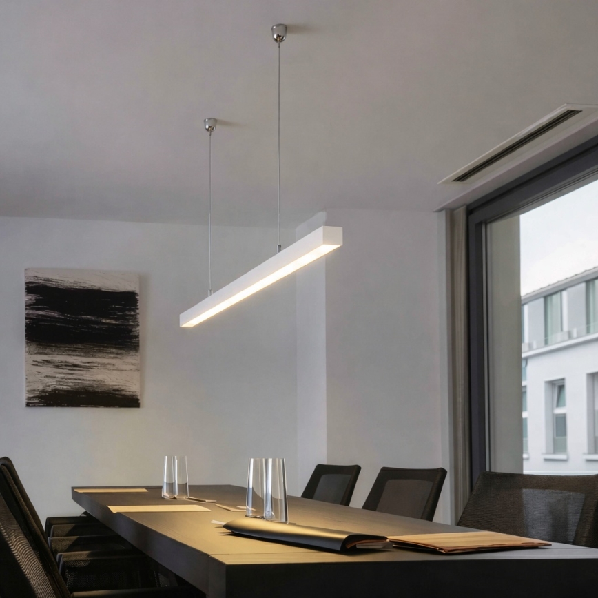 Brilagi - LED Závěsné svítidlo FULLDAY LED/30/40/50W/230V 2700/4000/6000K 150 cm bílá