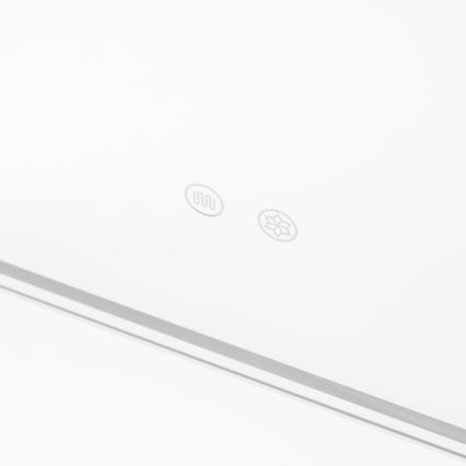 BRILAGI - LED Zrcadlová koupelnová skříňka s podsvícením NOTO DOUBLE 77x70 cm
