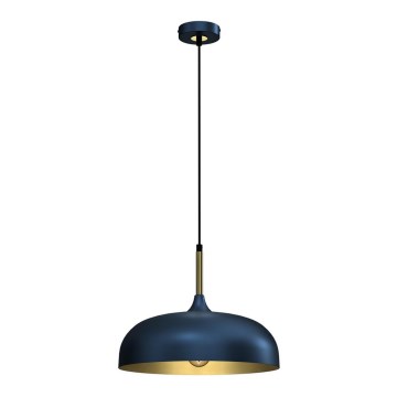 Brilagi - Lustr na lanku ABRAHAM 1xE27/60W/230V pr. 35 cm modrá