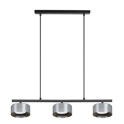 Brilagi - Lustr na lanku AURA LUX 3xGX53/30W/230V černá/kouřová