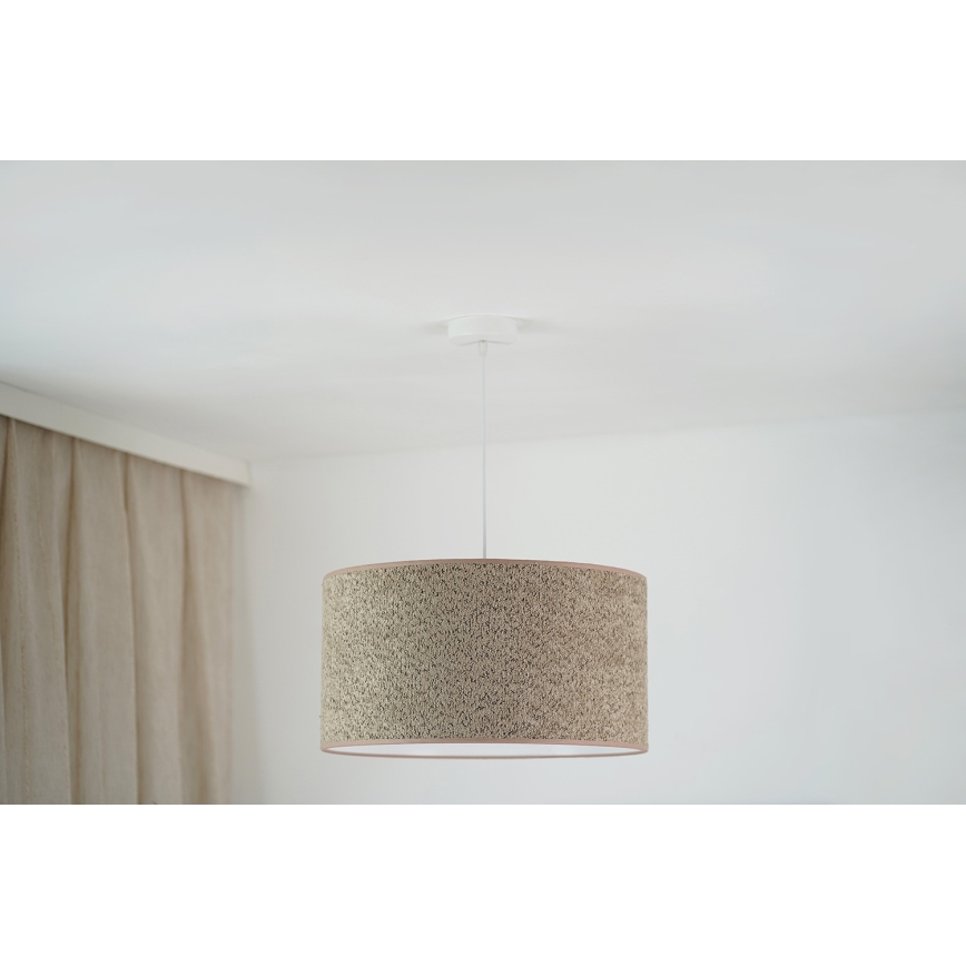 Brilagi - Lustr na lanku BOUCLE ROLLER 1xE27/15W/230V pr. 45 cm hnědá