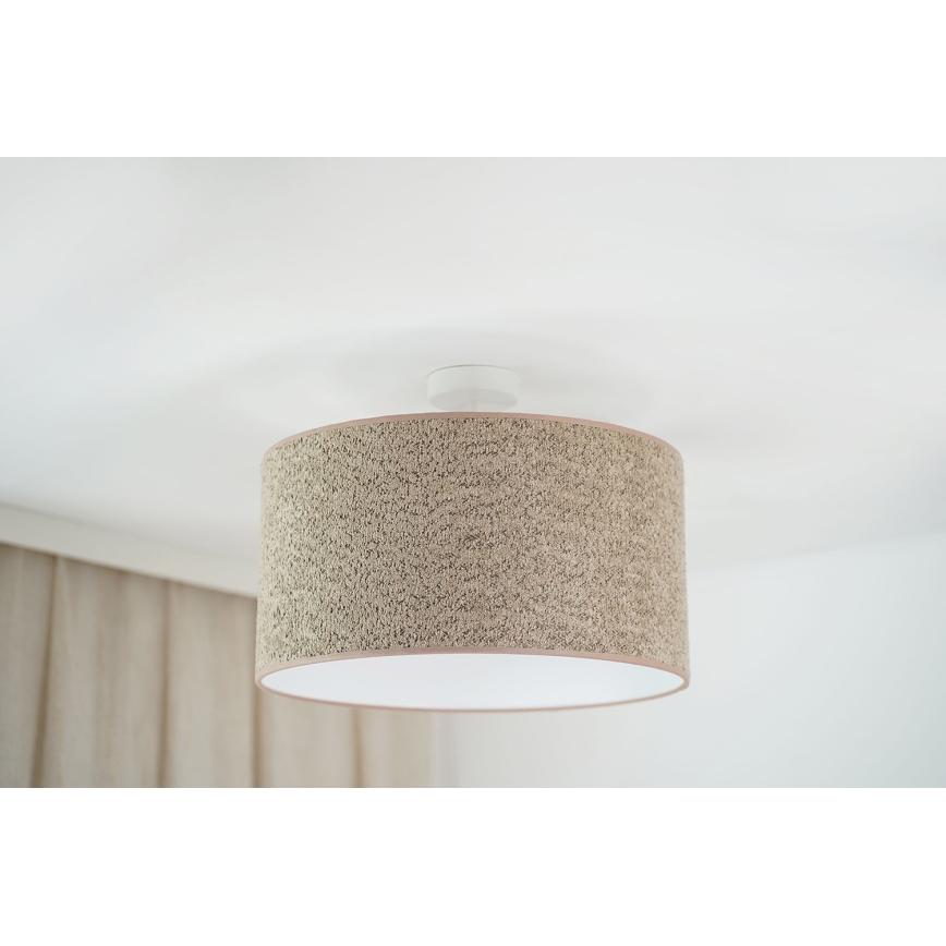 Brilagi - Lustr na lanku BOUCLE ROLLER 1xE27/15W/230V pr. 45 cm hnědá