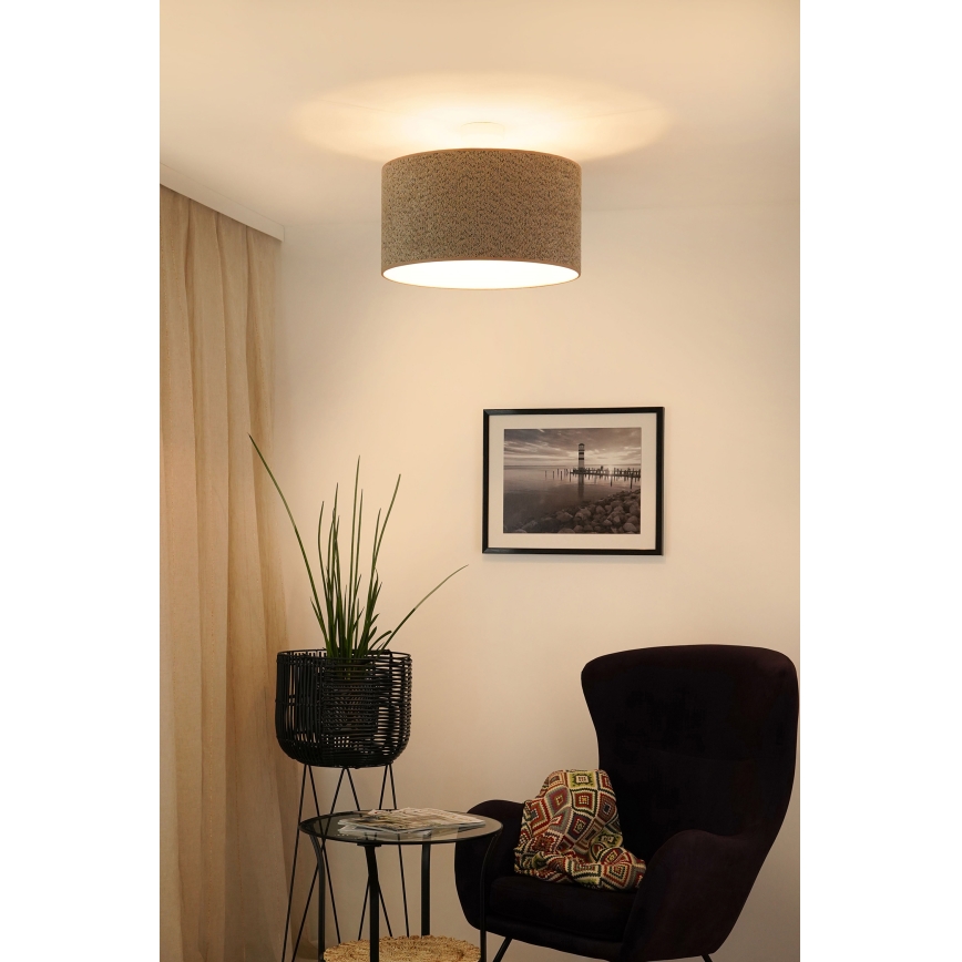 Brilagi - Lustr na lanku BOUCLE ROLLER 1xE27/15W/230V pr. 45 cm hnědá