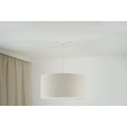 Brilagi - Lustr na lanku BOUCLE ROLLER 1xE27/15W/230V pr. 45 cm krémová