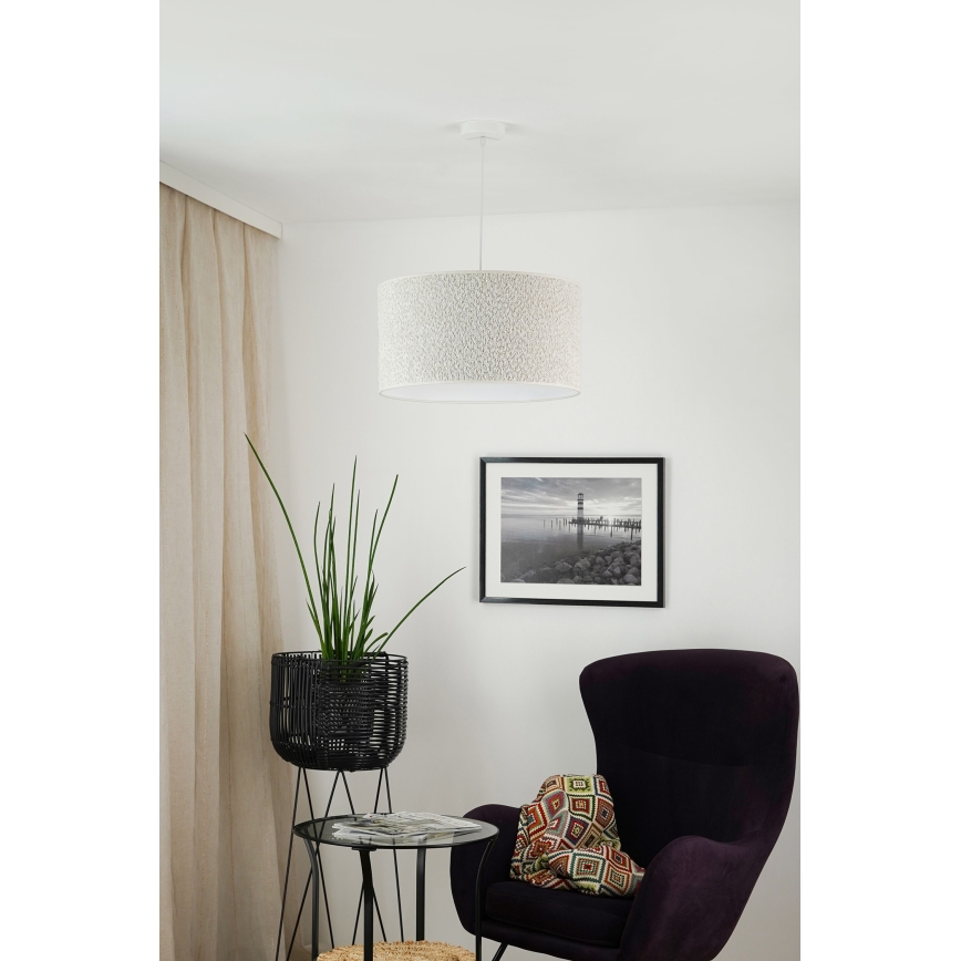 Brilagi - Lustr na lanku BOUCLE ROLLER 1xE27/15W/230V pr. 45 cm krémová