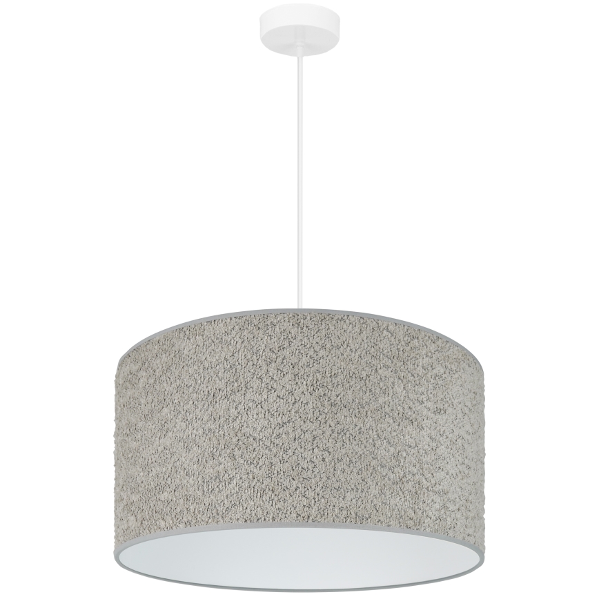 Brilagi - Lustr na lanku BOUCLE ROLLER 1xE27/15W/230V pr. 45 cm šedá