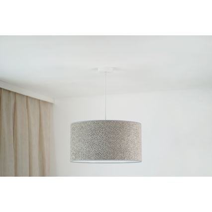 Brilagi - Lustr na lanku BOUCLE ROLLER 1xE27/15W/230V pr. 45 cm šedá