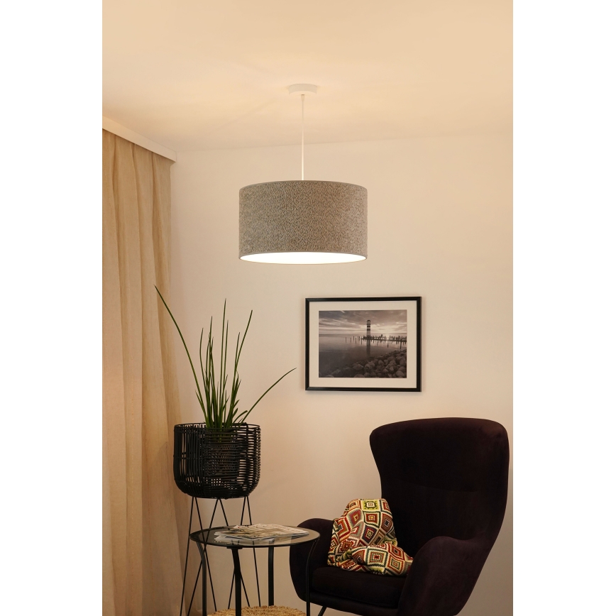 Brilagi - Lustr na lanku BOUCLE ROLLER 1xE27/15W/230V pr. 45 cm šedá
