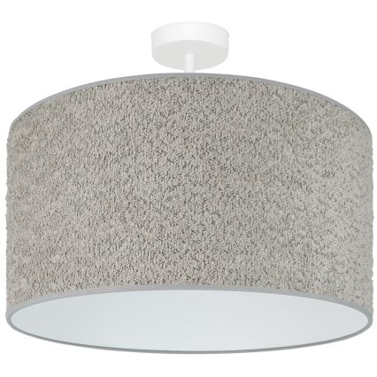 Brilagi - Lustr na lanku BOUCLE ROLLER 1xE27/15W/230V pr. 45 cm šedá