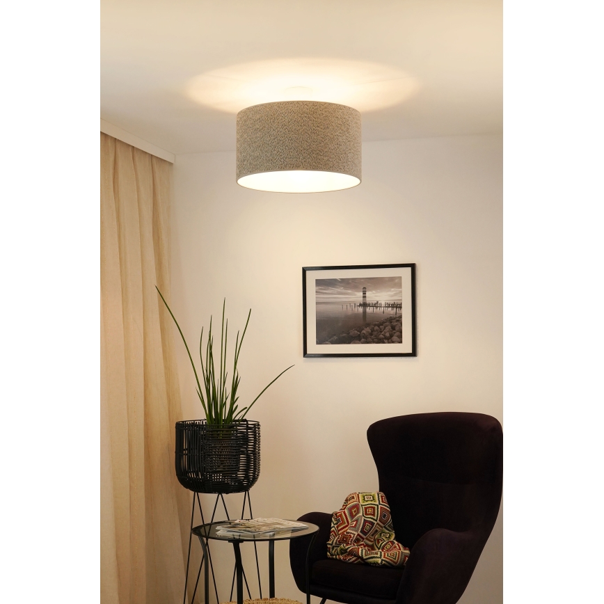 Brilagi - Lustr na lanku BOUCLE ROLLER 1xE27/15W/230V pr. 45 cm šedá