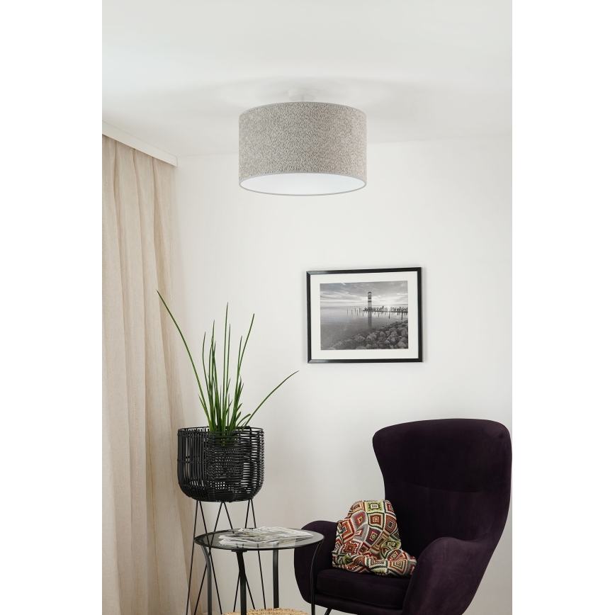Brilagi - Lustr na lanku BOUCLE ROLLER 1xE27/15W/230V pr. 45 cm šedá