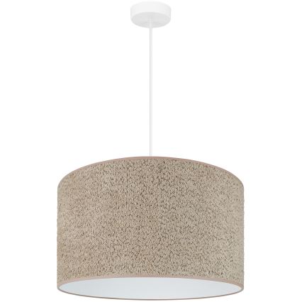 Brilagi - Lustr na lanku BOUCLE ROLLER 1xE27/15W/230V pr. 50 cm hnědá
