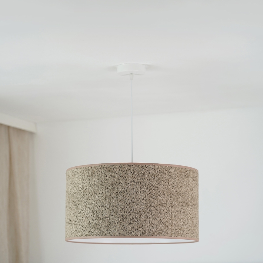 Brilagi - Lustr na lanku BOUCLE ROLLER 1xE27/15W/230V pr. 50 cm hnědá