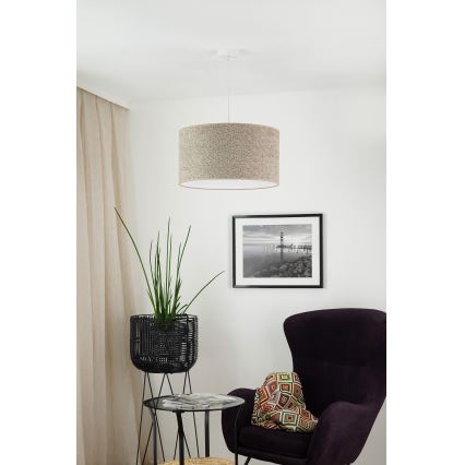 Brilagi - Lustr na lanku BOUCLE ROLLER 1xE27/15W/230V pr. 50 cm hnědá