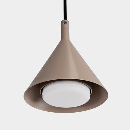 BRILAGI - Lustr na lanku CONE SINGLE 1xGX53/15W/230V béžová