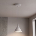 Brilagi - Lustr na lanku CONE SINGLE 1xGX53/15W/230V bílá