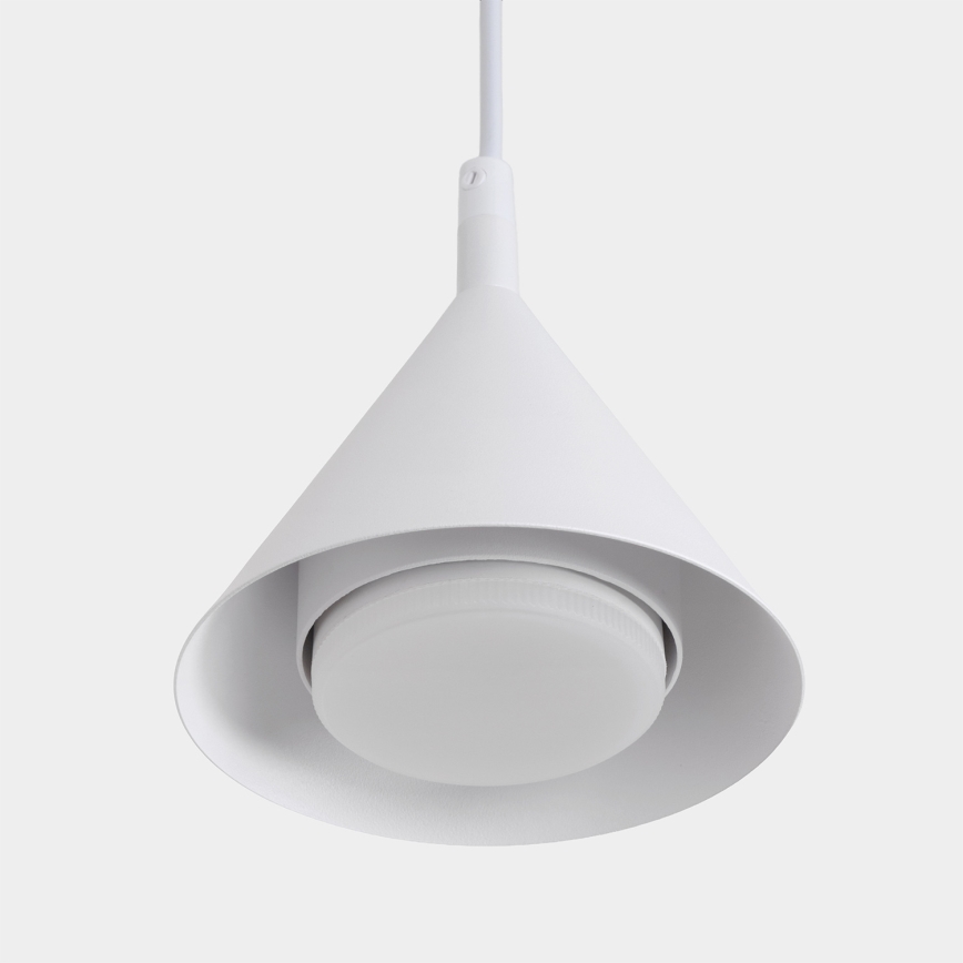 Brilagi - Lustr na lanku CONE SINGLE 1xGX53/15W/230V bílá