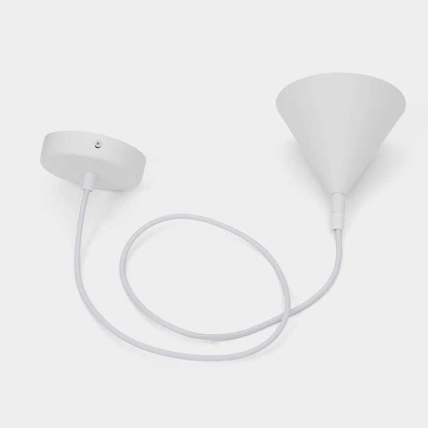 Brilagi - Lustr na lanku CONE SINGLE 1xGX53/15W/230V bílá