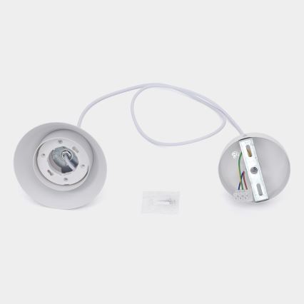 Brilagi - Lustr na lanku CONE SINGLE 1xGX53/15W/230V bílá