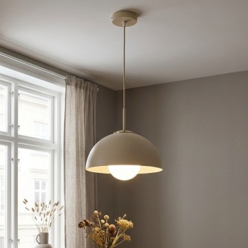 Brilagi - Lustr na lanku COSMO 1xE27/60W/230V pr. 30 cm béžová/zlatá