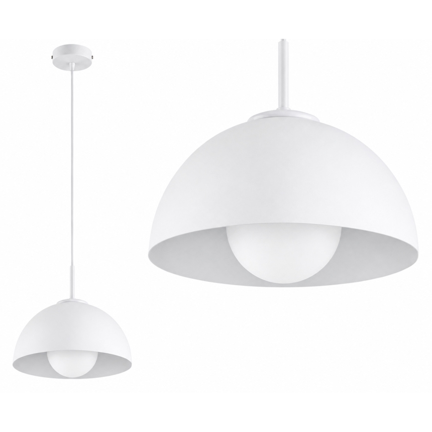BRILAGI - Lustr na lanku COSMO 1xE27/60W/230V pr. 30 cm bílá/zlatá