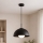 BRILAGI - Lustr na lanku COSMO 1xE27/60W/230V pr. 30 cm černá