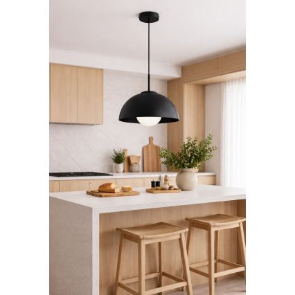 BRILAGI - Lustr na lanku COSMO 1xE27/60W/230V pr. 30 cm černá