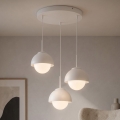BRILAGI - Lustr na lanku COSMO 3xE27/60W/230V bílá/zlatá