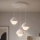 BRILAGI - Lustr na lanku COSMO 3xE27/60W/230V bílá/zlatá