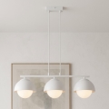 BRILAGI - Lustr na lanku COSMO 3xE27/60W/230V bílá/zlatá
