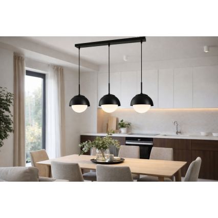 BRILAGI - Lustr na lanku COSMO 3xE27/60W/230V černá