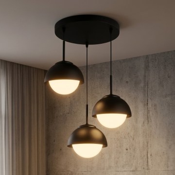 BRILAGI - Lustr na lanku COSMO 3xE27/60W/230V černá