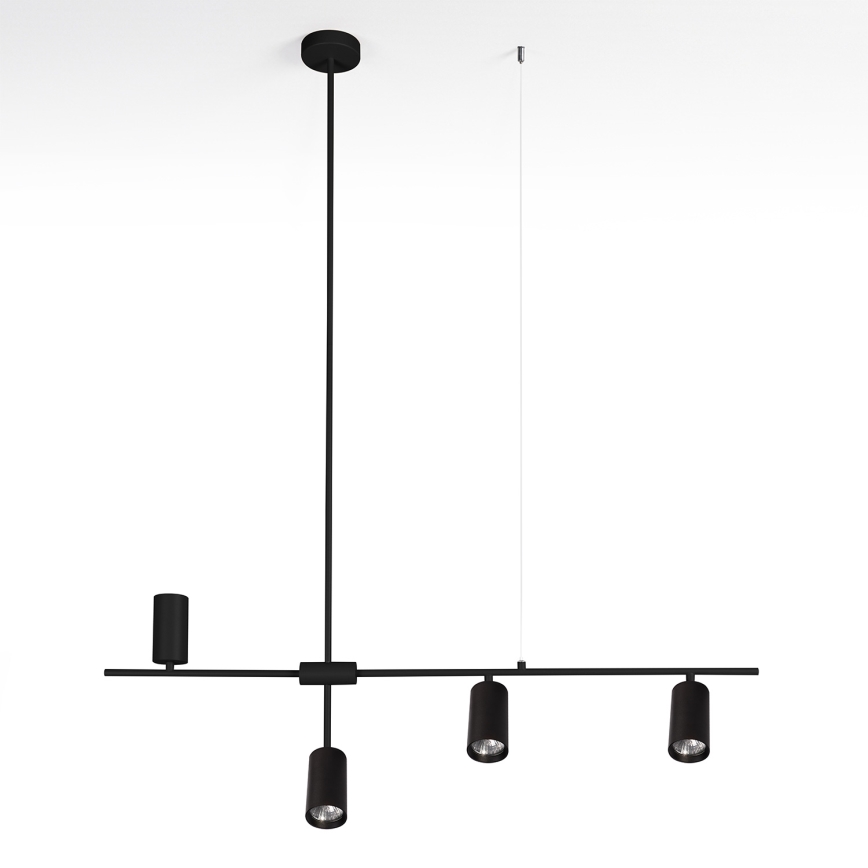 Brilagi - Lustr na lanku CRANE 4xGU10/30W/230V černá