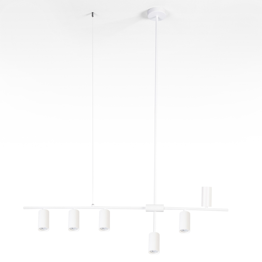 Brilagi - Lustr na lanku CRANE 6xGU10/30W/230V bílá