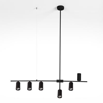 Brilagi - Lustr na lanku CRANE 6xGU10/30W/230V černá