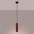 Brilagi - Lustr na lanku CRESTO 1xGU10/10W/230V burgundy