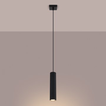 Brilagi - Lustr na lanku CRESTO 1xGU10/10W/230V černá
