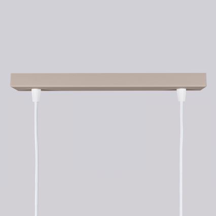 Brilagi - Lustr na lanku CRESTO 2xGU10/10W/230V taupe