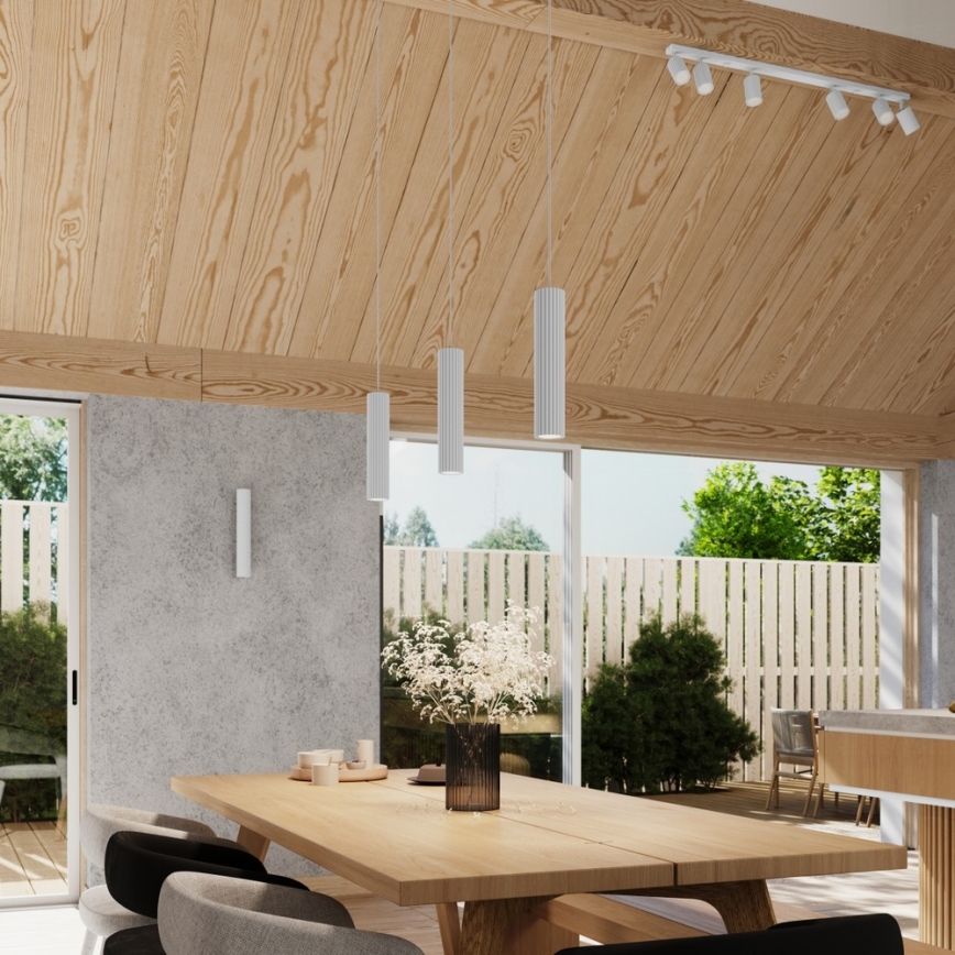 Brilagi - Lustr na lanku CRESTO 3xGU10/10W/230V bílá