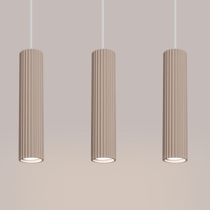 Brilagi - Lustr na lanku CRESTO 3xGU10/10W/230V taupe